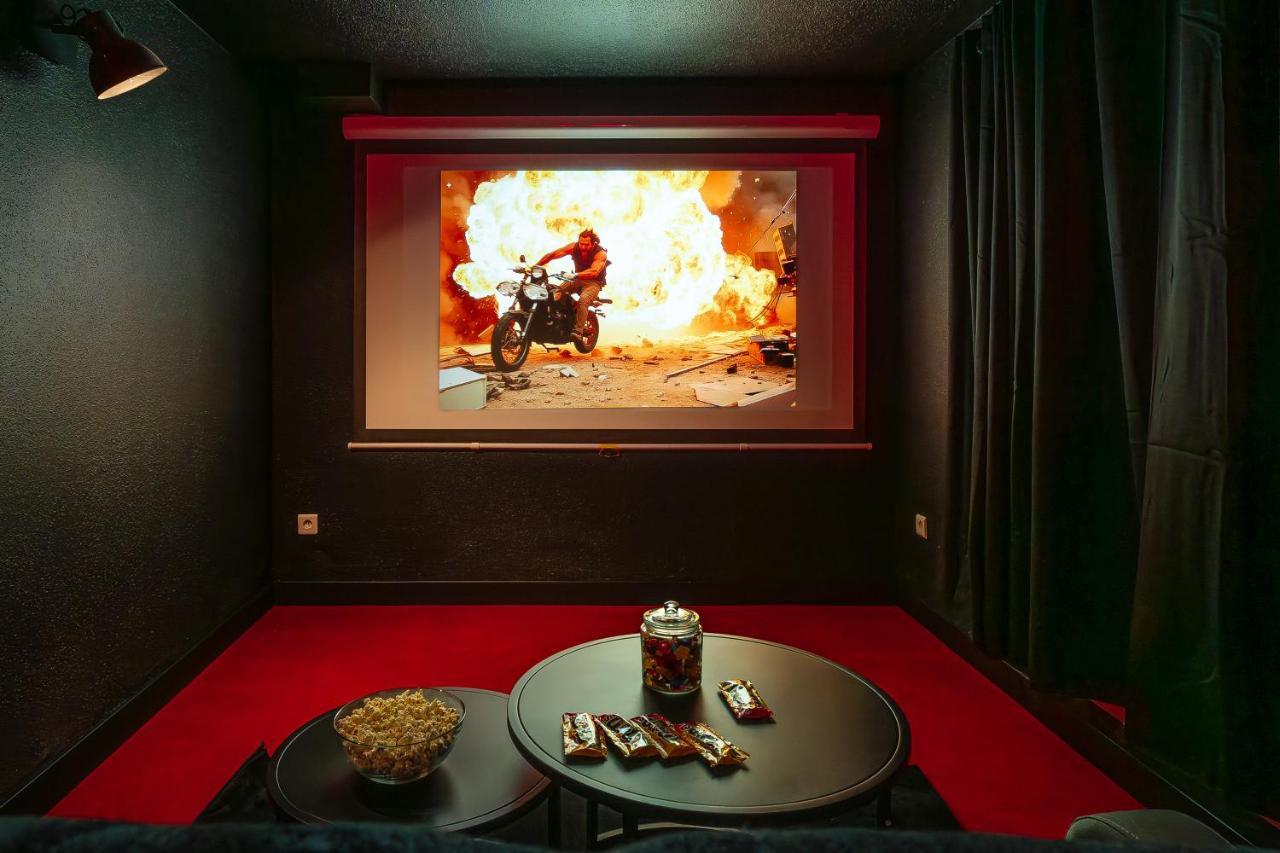 Апартаменты Cocon Relax - Jacuzzi - Cinema Монбельяр Экстерьер фото